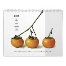 Persimmon & Fruit Tree Four Season Photograph