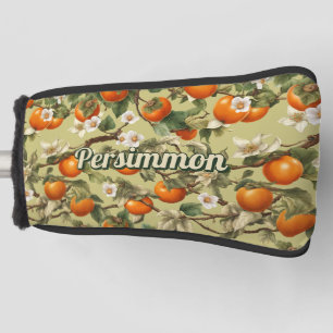 Persimmons Pattern Golf Head Cover