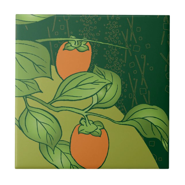 Persimmons Tile (Front)