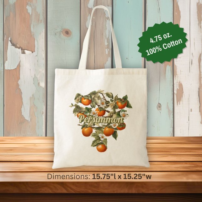 Persimmons Tote Bag (Creator Uploaded)