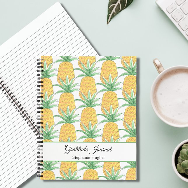 Persinalized Pineapple Gratitude Journal (Creator Uploaded)