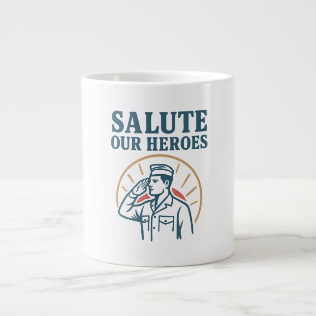 Persistent Positivity Large Coffee Mug (Front)