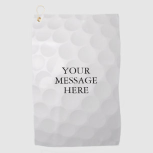 Persoanlized Name Message Golf Towel