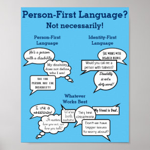 Person First Identity First Comments Print
