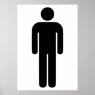 Person Man Sign Universal Silhouette Classic Comic