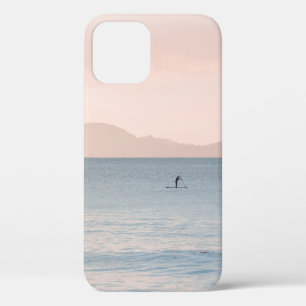 PERSON PADDLE BOARDING iPhone 12 CASE