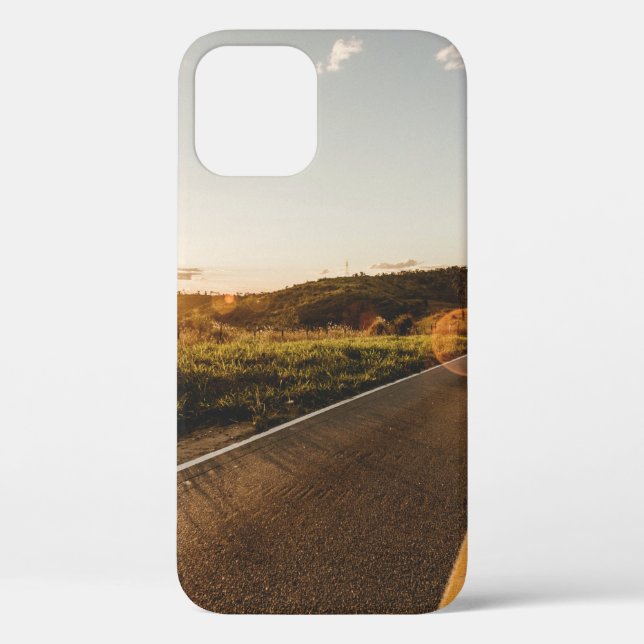 Person running in road in the morning Case-Mate iPhone case (Back)