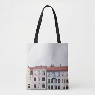 PERSON TAKING PICTURE OF STRUCTURES TOTE BAG
