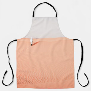 PERSON WALKING ON DESERT APRON