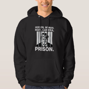 Person Woman Man Camera Prison Hoodie