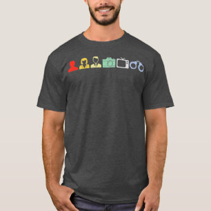 Person Woman Man Camera TV Prison  T-Shirt