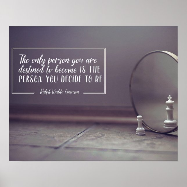 Person You Are Destined To Become Poster (Front)