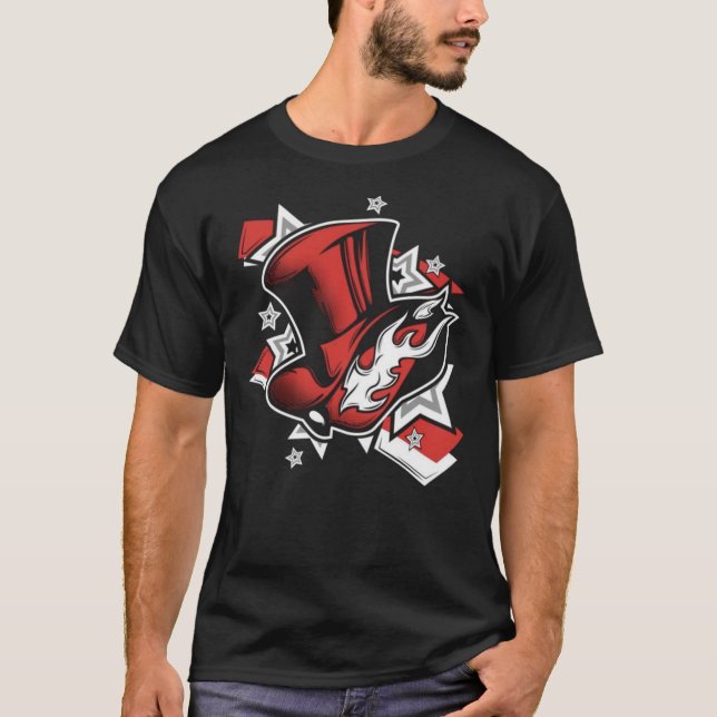 Persona 5 Royal The Phantom Thieves Logo Active  T-Shirt (Front)