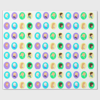 personages of dreamworks and Disney Wrapping Paper