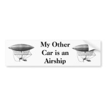 Personal Airship Bumper Sticker