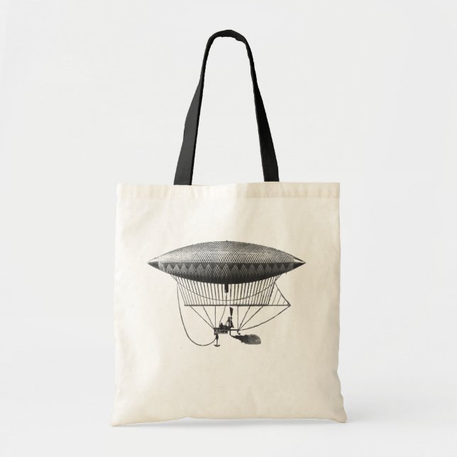 Personal Airship Tote Bag (Front)