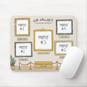 Personal Art Gallery Custom Photo Mouse Pad