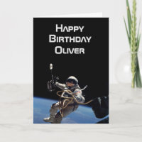 Personal Astronaut Space Walk Birthday