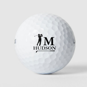 Personal Black Mark - to identify golfers Golf Balls