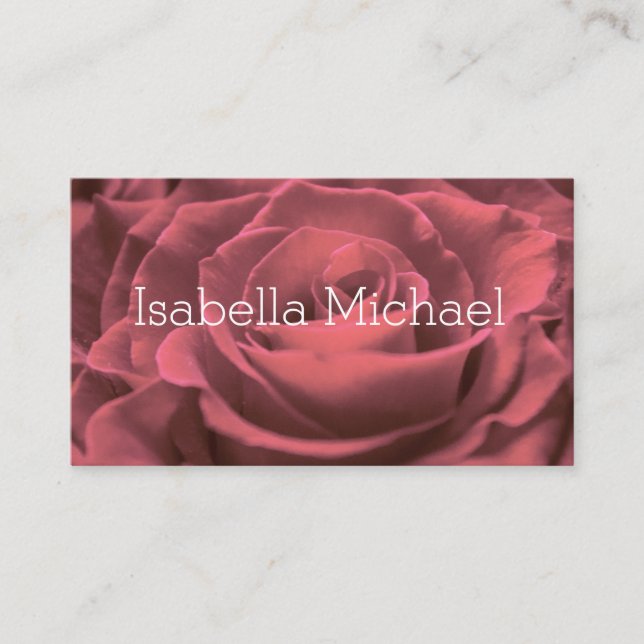 Personal business card (Front)