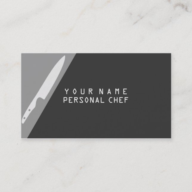 PERSONAL CHEF BUSINESS CARD (Front)