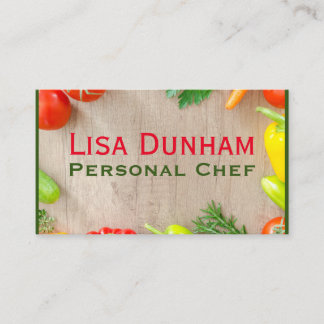 Personal Chef Business Cards