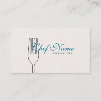Personal Chef, Catering, Executive chef Business Card