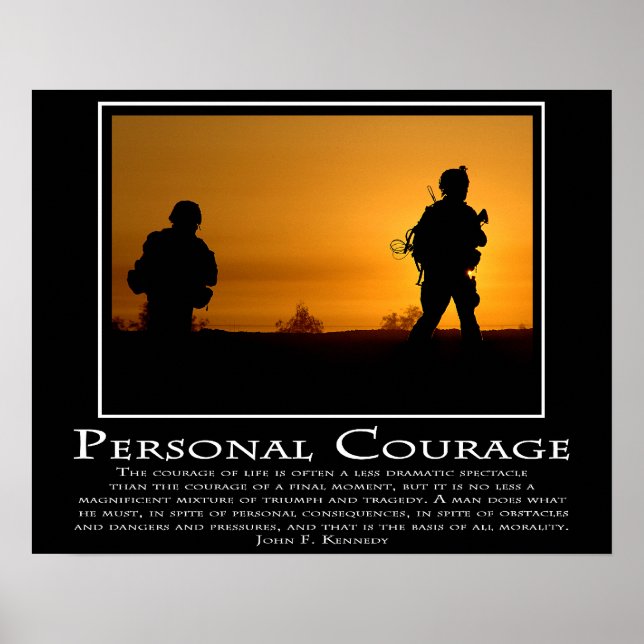 Personal Courage Poster (Front)