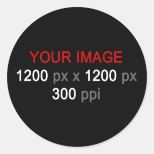 Personal Creations Classic Round Sticker