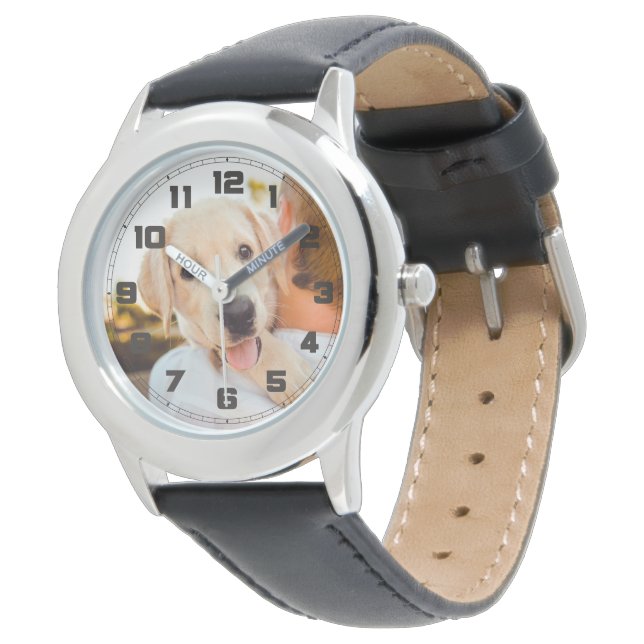 Personal Creations Cute Puppy Kids Watch (Angled)