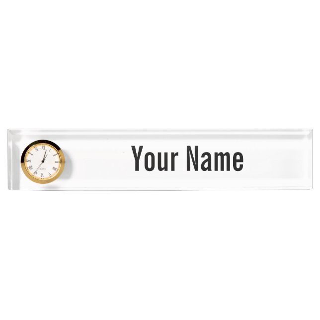 Personal Creations Nameplate (Front)