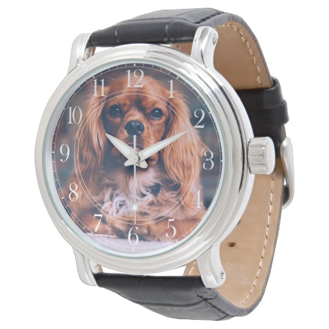 Personal Creations Puppy Spaniel Watch (Angled)
