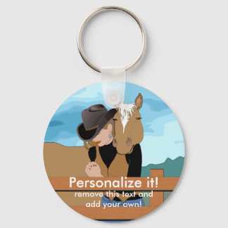 PERSONAL Custom KEYCHAIN Cowgirl Prayer