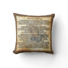 Personal Daily Prayer Pillow 16X16 no zipper
