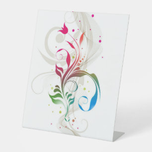 Personal Design Displays Pedestal Sign