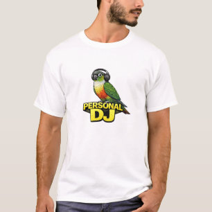 Personal DJ Green Cheek Conure T-Shirt