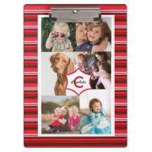 Personal Family Photos Template Monogram