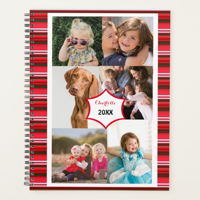 Personal Family Photos Template Planner (Front)