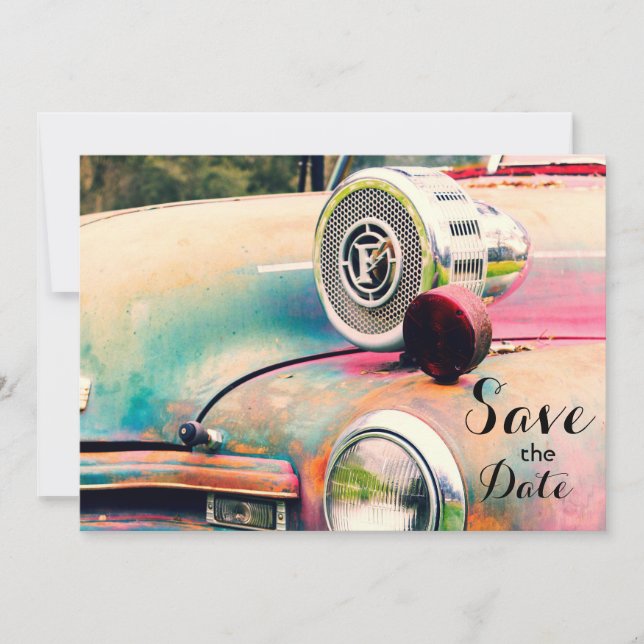 Personal Firefighters "Save the Date" Invitation (Front)