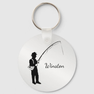 Personal Fishing Key Ring