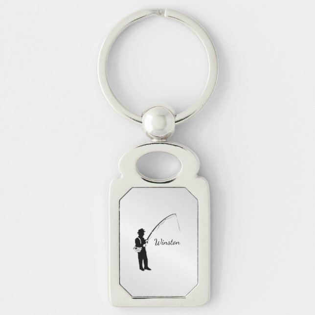 Personal Fishing Key Ring (Front)