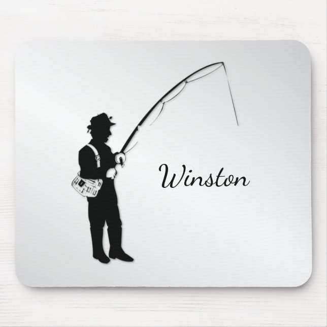 Personal Fishing Mouse Mat (Front)