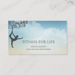 Personal Fitness Trainer Business Card