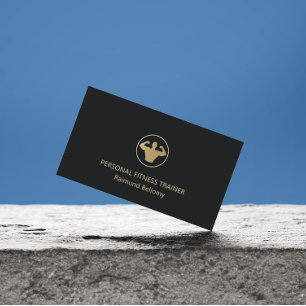 Personal Fitness Trainer Business Card