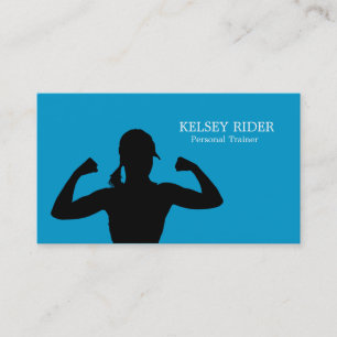 Personal Fitness Trainer Business Card Template