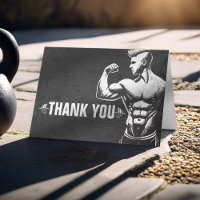 Personal Fitness Trainer Gym Instructor Thank You
