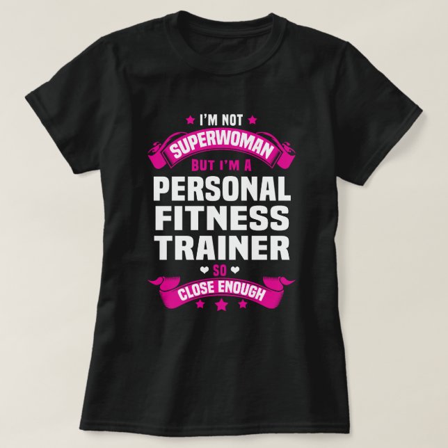 Personal Fitness Trainer T-Shirt (Design Front)
