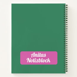 Personal Florales Notebook