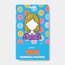 Personal Fun Pass Badge -- Admit One