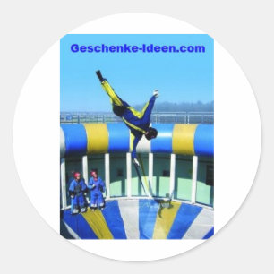personal gift classic round sticker